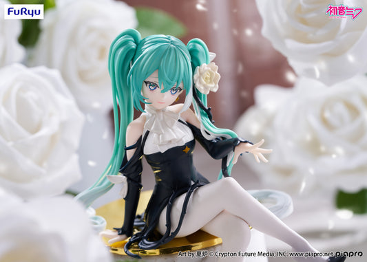 FuRyu: Hatsune Miku (Flower Fairy - White Rose) Noodle Stopper Figure