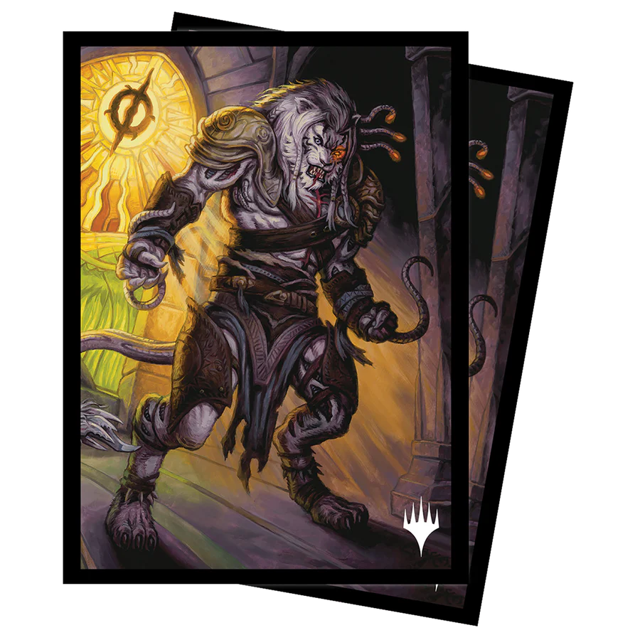 UltraPro Standard Dominaria United Art Sleeves: Ajani, Sleeper Agent (100ct.)