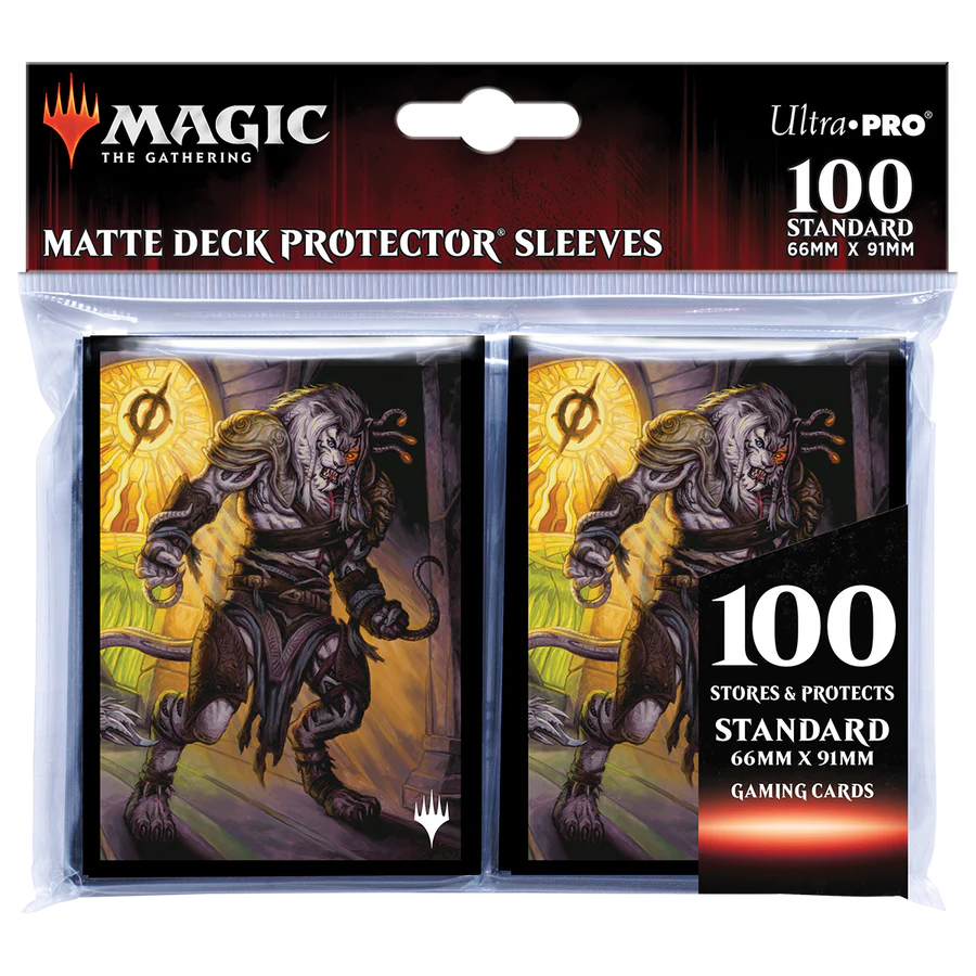 UltraPro Standard Dominaria United Art Sleeves: Ajani, Sleeper Agent (100ct.)
