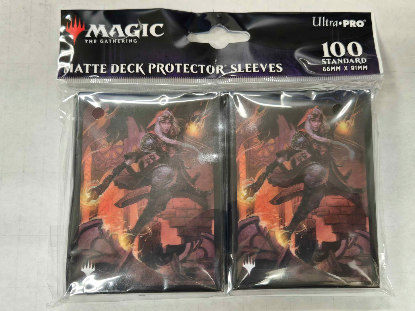 UltraPro Standard Dominaria United Art Sleeves: Jaya, Fiery Negotiator (100ct.)
