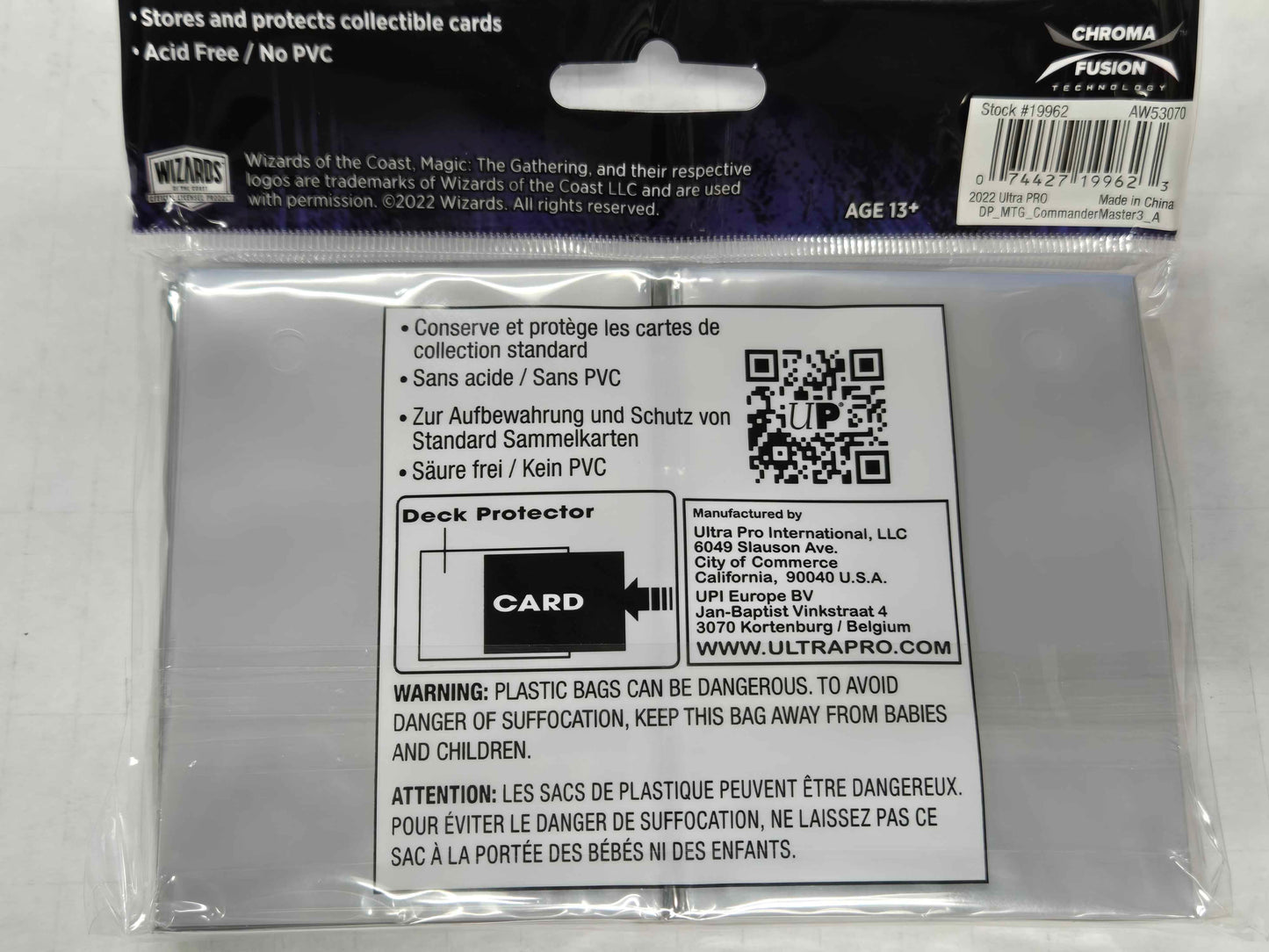 UltraPro Standard Commander Masters Art Sleeves: Sliver Gravemother (100ct.)