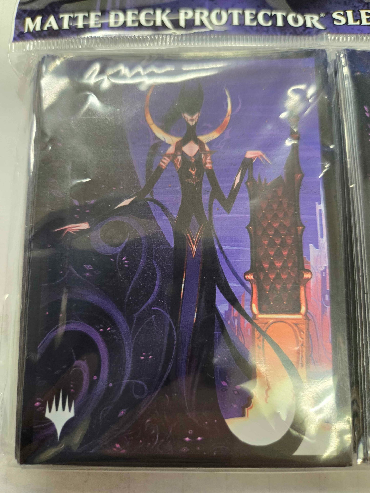 UltraPro Standard Wilds of Eldraine Art Sleeves: Ashiok Wicked Manipulator (100ct.)