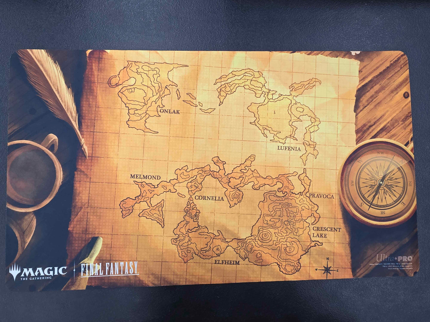 Final Fantasy Playmat: World Map