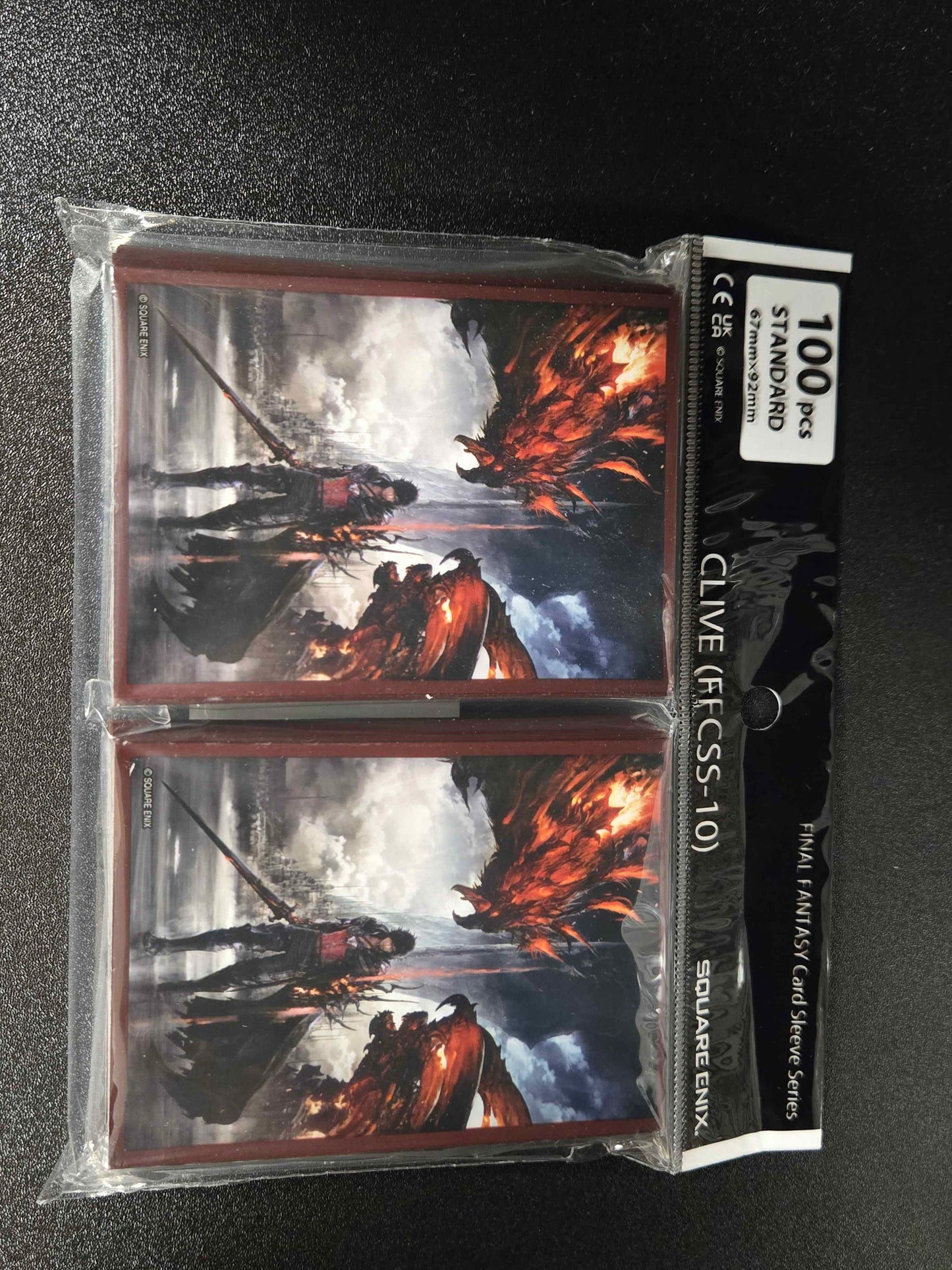 Square Enix Standard Sleeves: Final Fantasy XVI - Clive (100ct.)