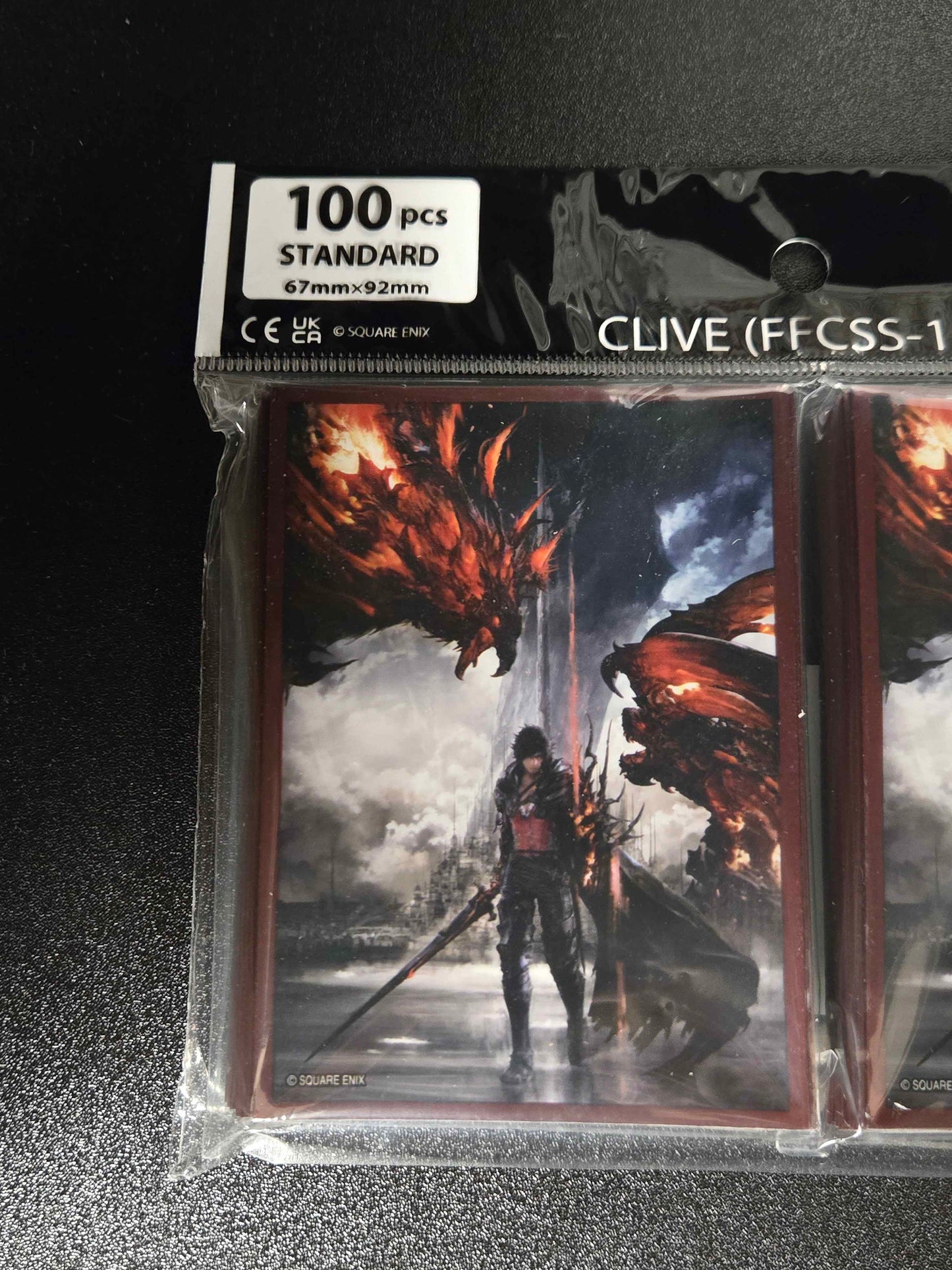 Square Enix Standard Sleeves: Final Fantasy XVI - Clive (100ct.)