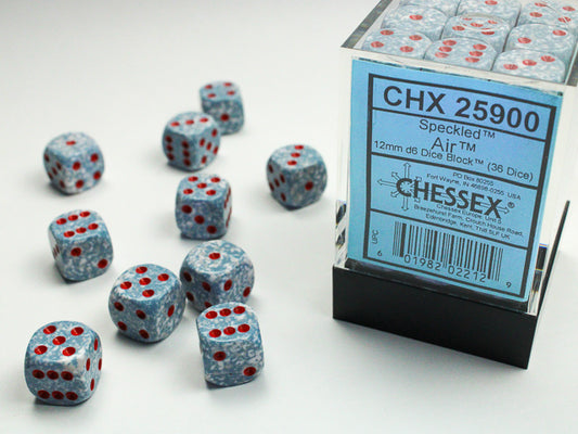 Chessex D6 Dice Brick: Speckled (Air)