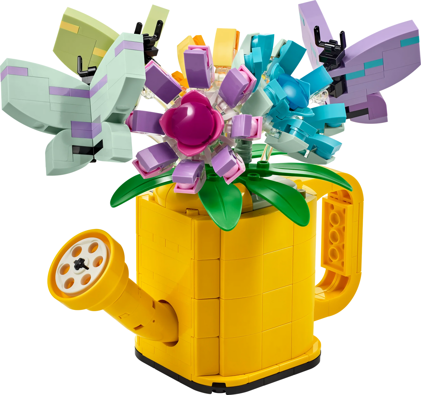 LEGO Flowers in Watering Can