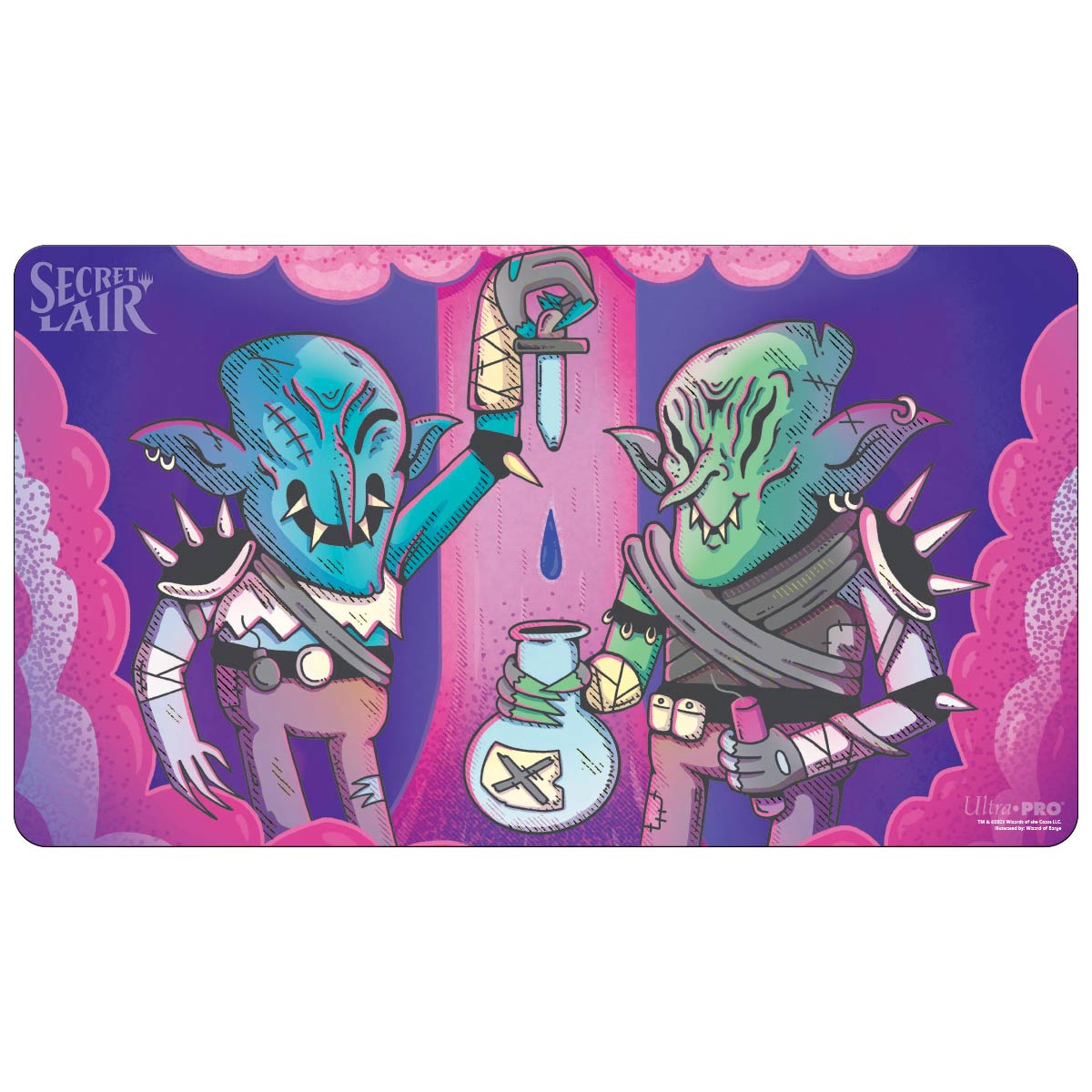 Secret Lair Playmats: Goblin & Squabblin - Shattergang Brothers