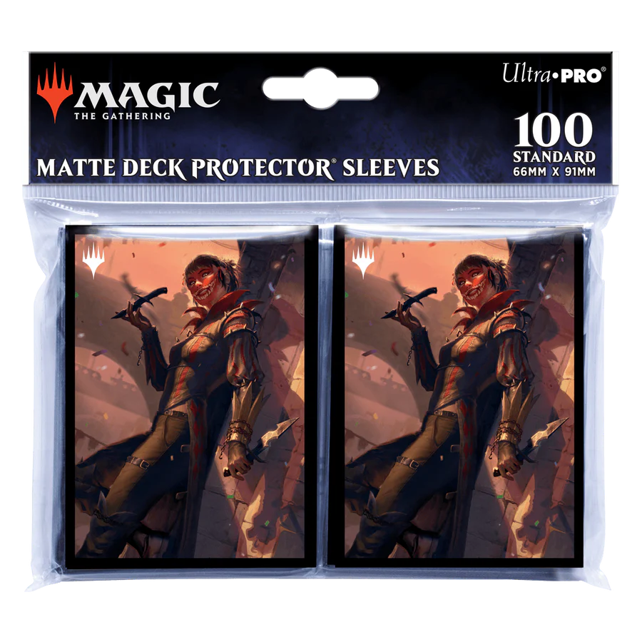UltraPro Standard Murders at Karlov Manor Art Sleeves: Massacre Girl, Known Killer (100ct.)
