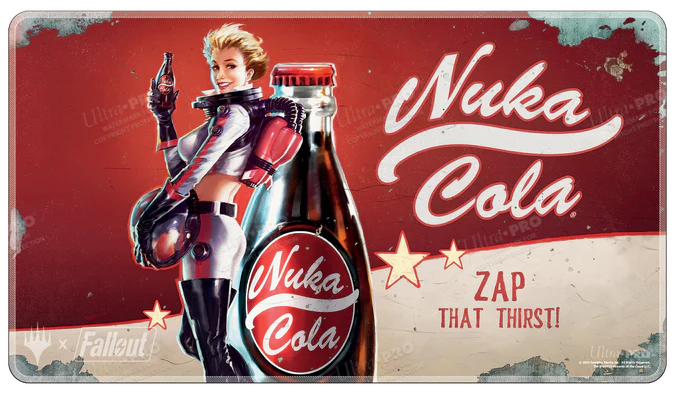 Fallout Playmats - Nuka Cola Pinup (Holofoil)