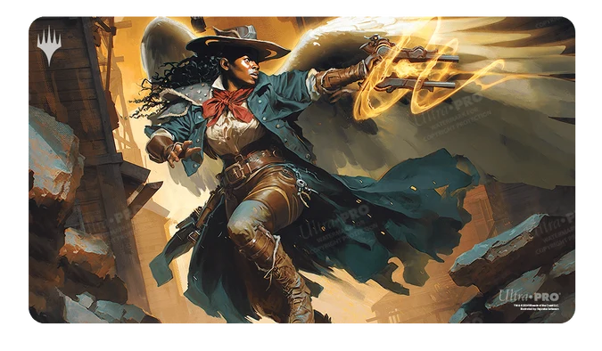 Outlaws of Thunder Junction Playmat: Archangel of Tithes