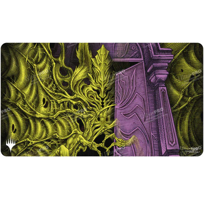 Duskmourn Playmats - Valgavoth, Terror Eater (Double Exposure Alt)