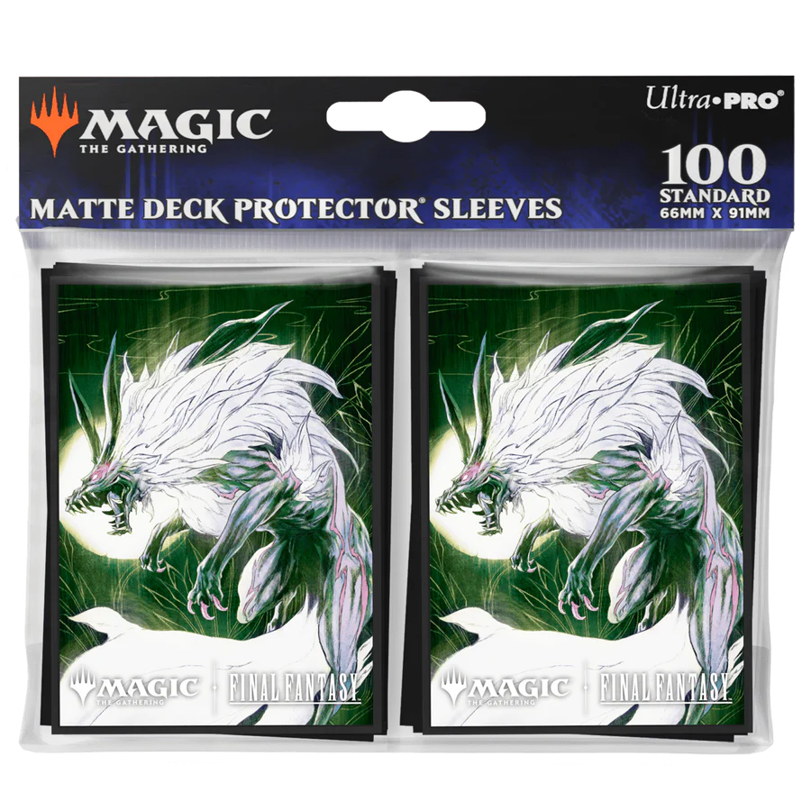 Ultra Pro Standard Final Fantasy Art Sleeves: Summon: Fenrir (100)