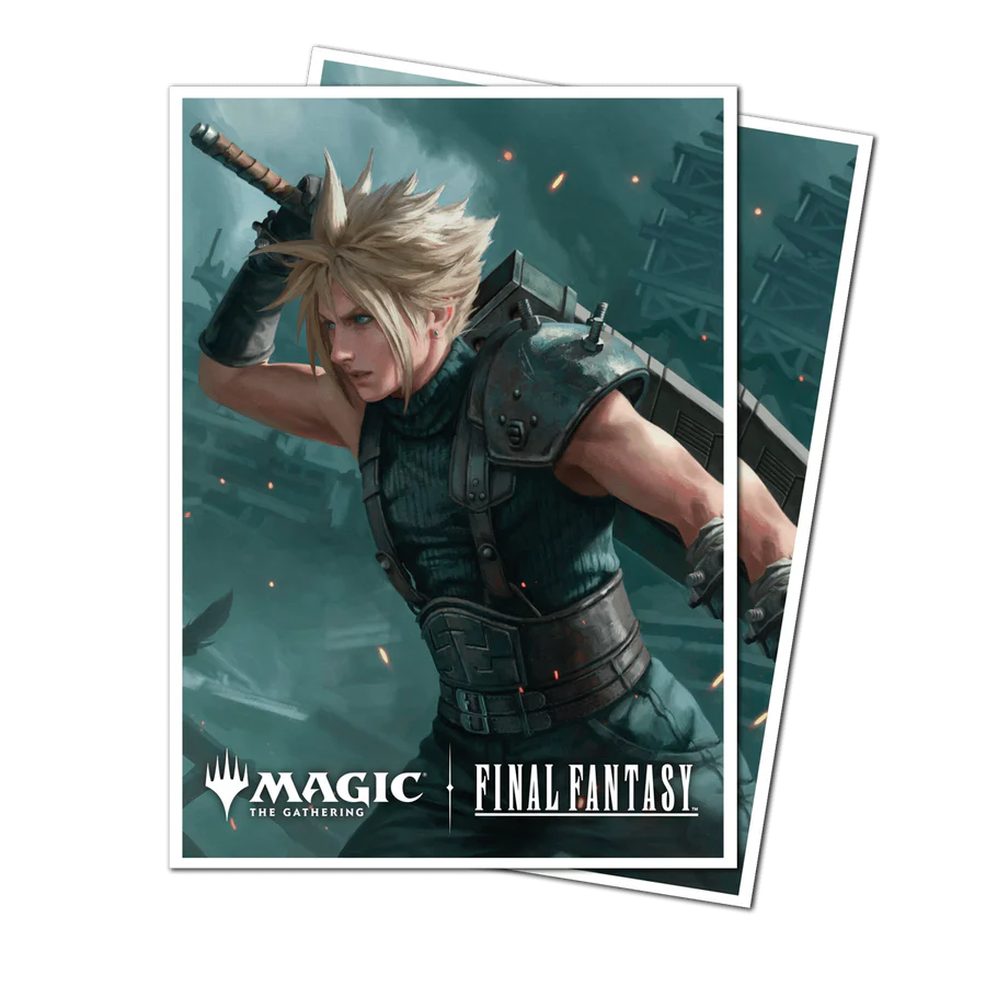 Ultra Pro Standard Final Fantasy Apex Sleeves: Cloud, Planet's Champion (105ct)
