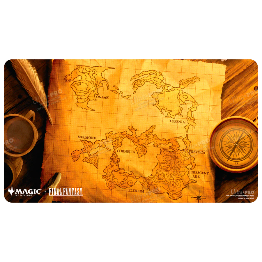 Final Fantasy Playmat: World Map