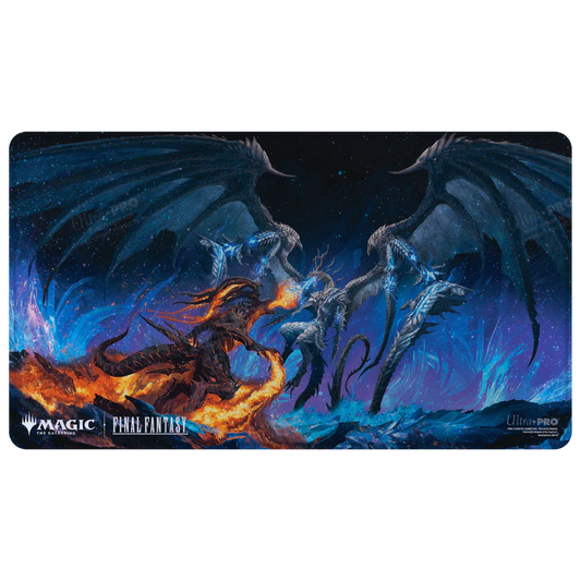 Final Fantasy Playmat - Bahamut and Ifrit (Holofoil)