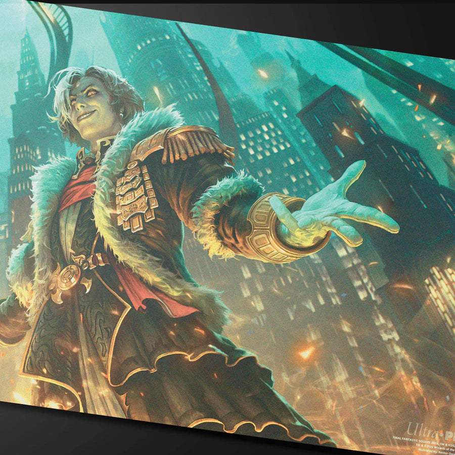 Final Fantasy Playmat - Emet-Selch, Unsundered / Hades, Sorcerer of Eld (Double Sided)