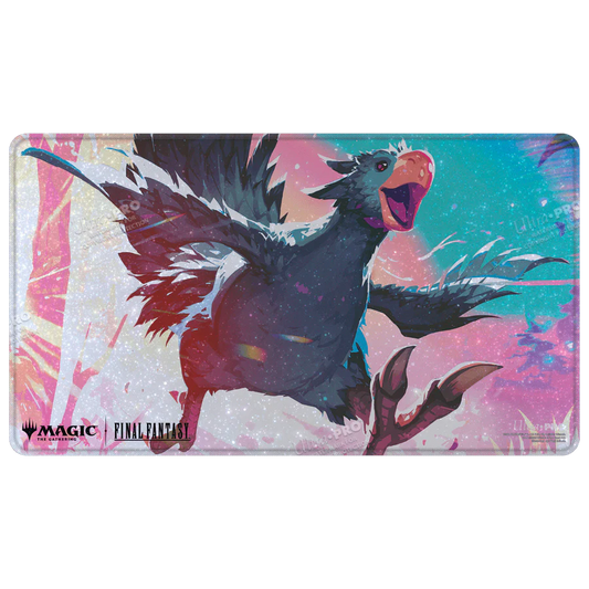 Final Fantasy Playmat - Traveling Chocobo, Black (Holofoil)