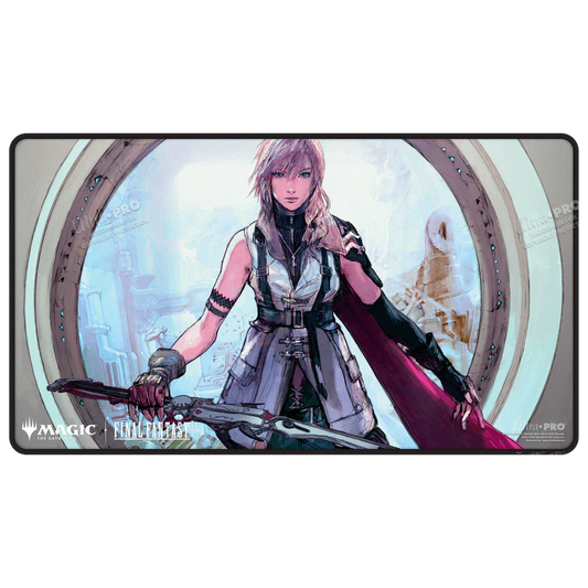 Final Fantasy Playmat - Lightning, Army of One (Stitched)