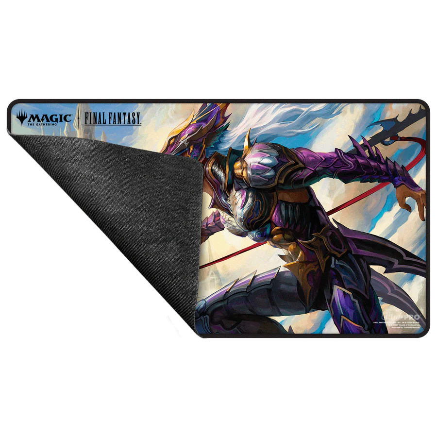 Final Fantasy Playmat: Kain, Traitorous Dragoon (Stitched)