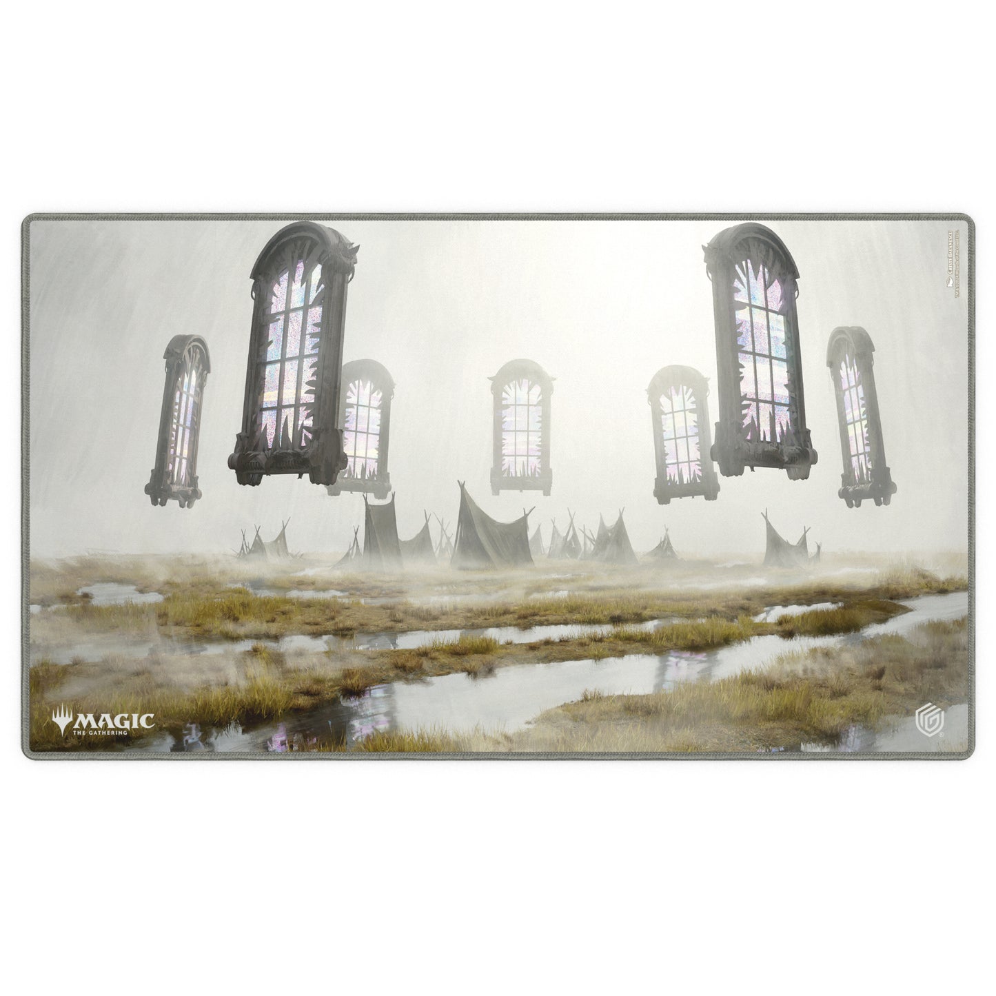 Duskmourn Playmats - Abandoned Campground