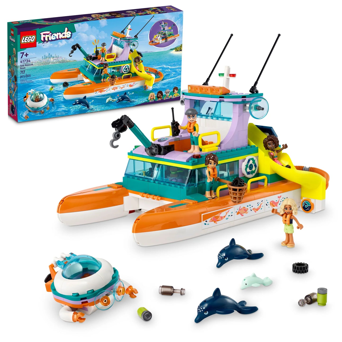 LEGO Sea Rescue Boat