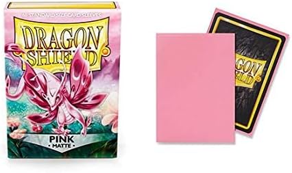 Dragon Shield Standard Matte Sleeves: Pink (60ct.)