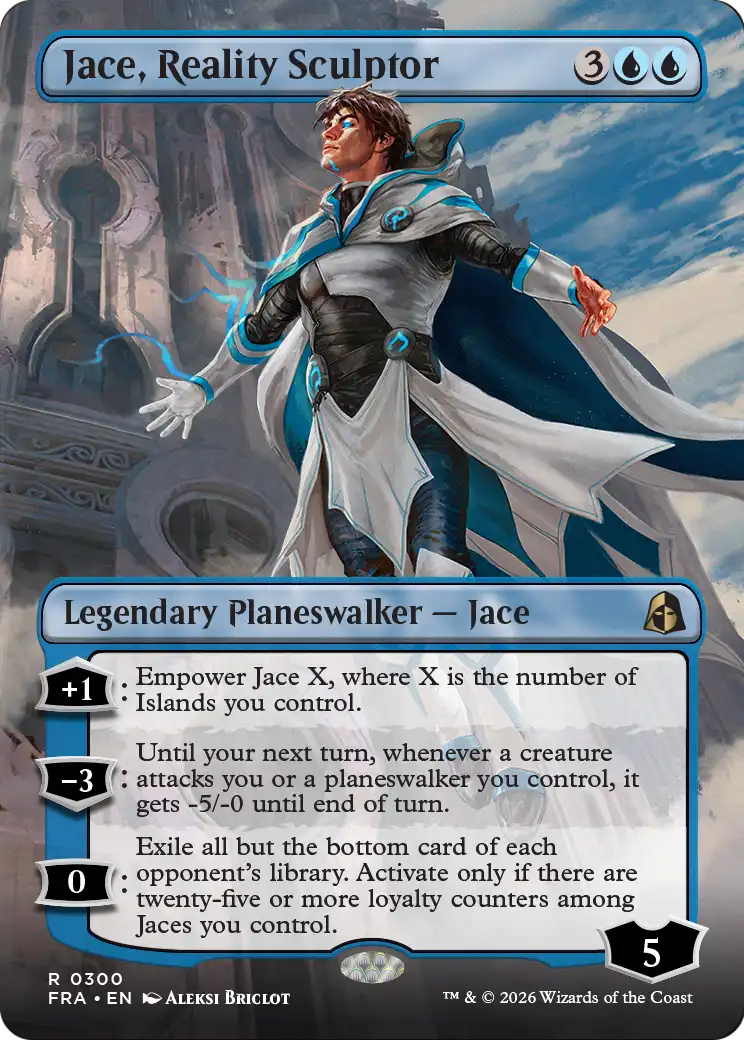 Jace, Reality Sculptor (Borderless) [Reality Fracture]