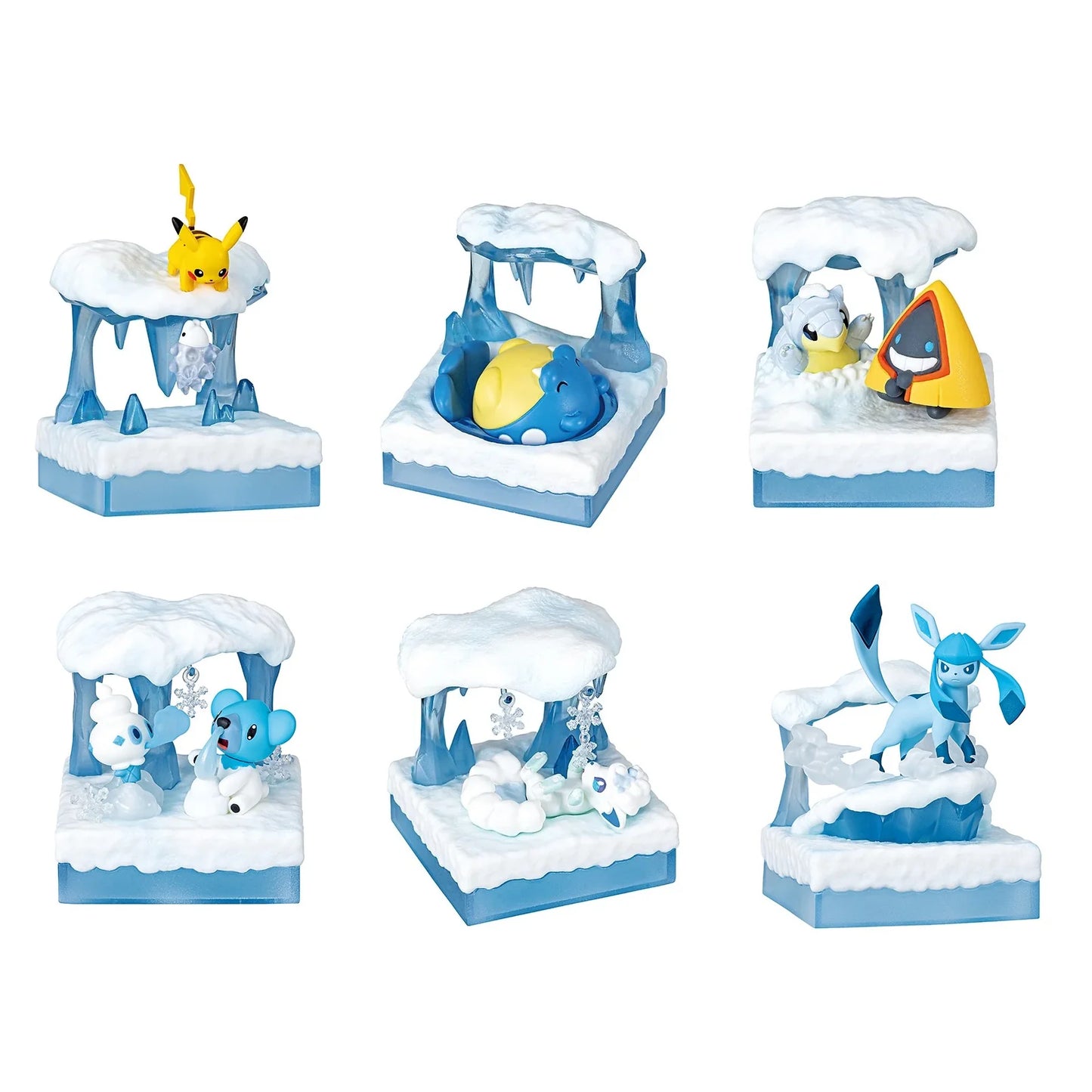 Re-Ment Pokémon Blind Box: Collect and Expand! Pokemon World 3 Frozen Snow Field