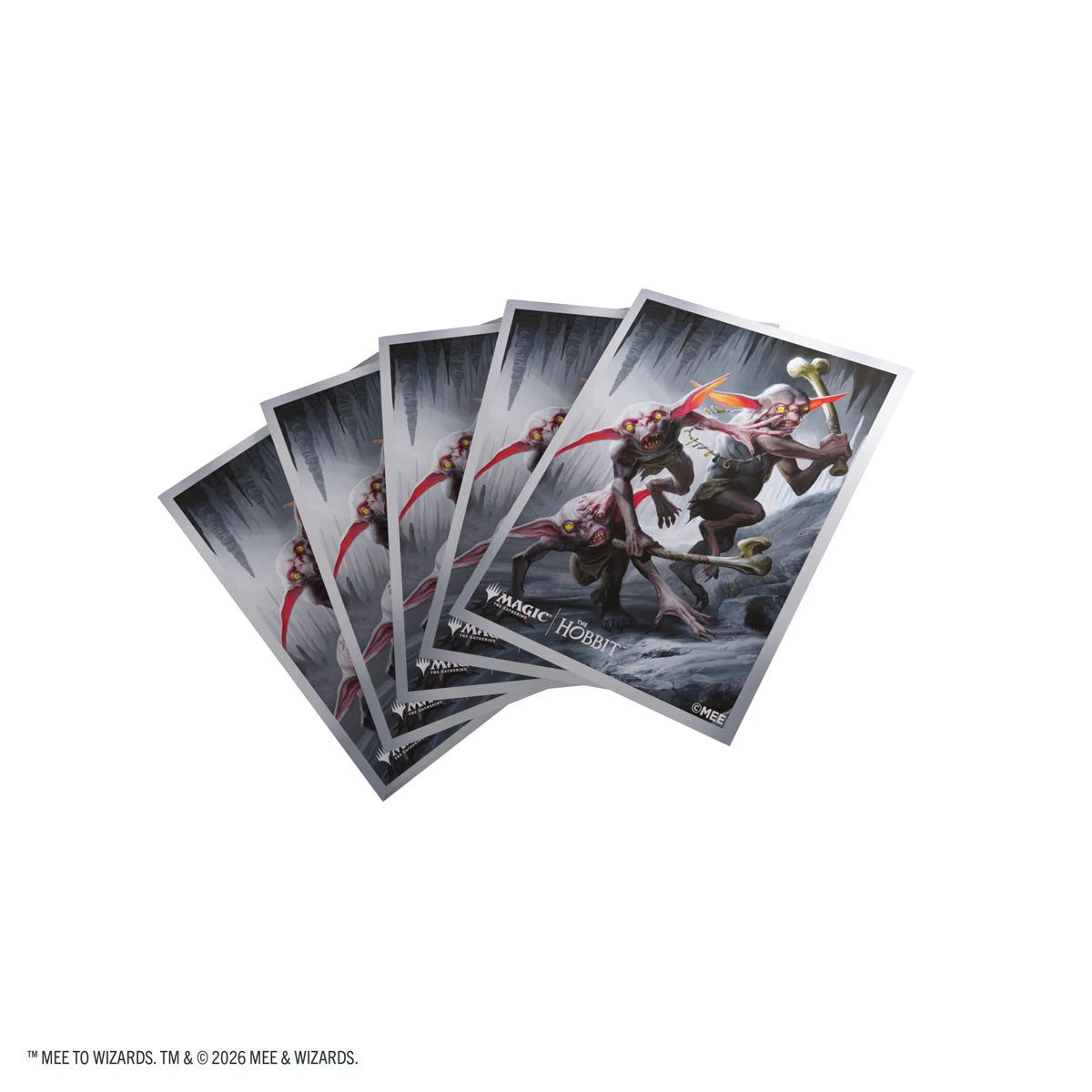 Gamegenic Standard The Hobbit Art Sleeves: Goblin Army Token Art (105ct.)