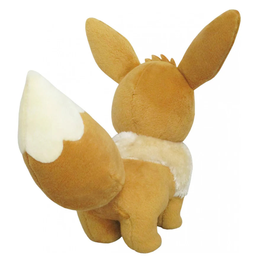 Sanei Pokemon All Star Collection PP166 Eevee (Female) Plush, 7"
