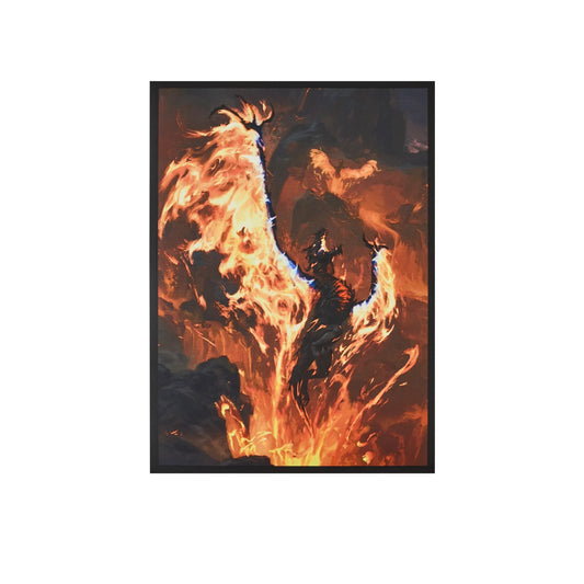 Arcane Fortress Standard Card Sleeves: Volcanic Rebirth