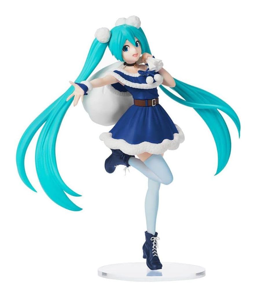 Sega: Christmas 2020 Hatsune Miku Super Premium Figure (Blue)