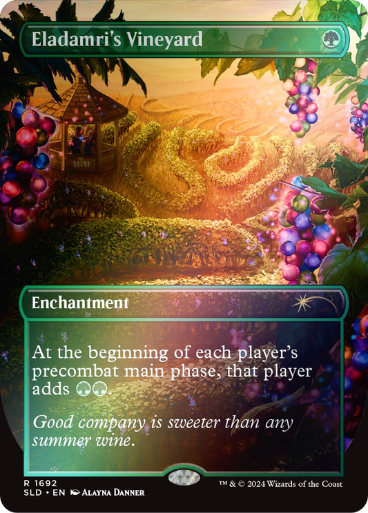 Eladamri's Vineyard (Rainbow Foil) [Secret Lair: Sheldon's Spellbook]
