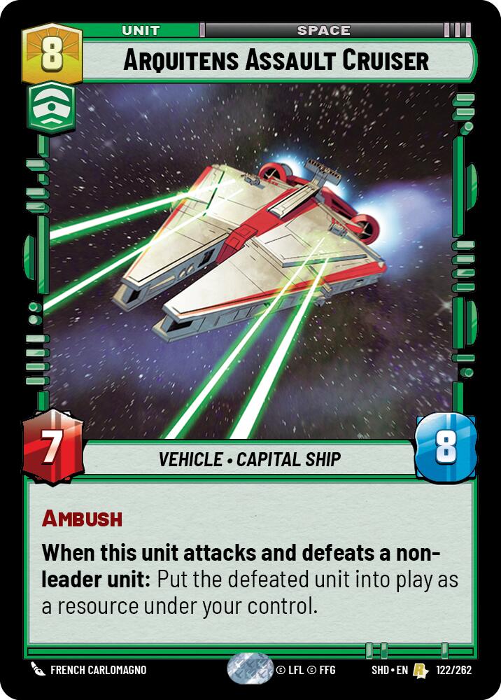 Arquitens Assault Cruiser (122/262) (122/262) [Shadows of the Galaxy]