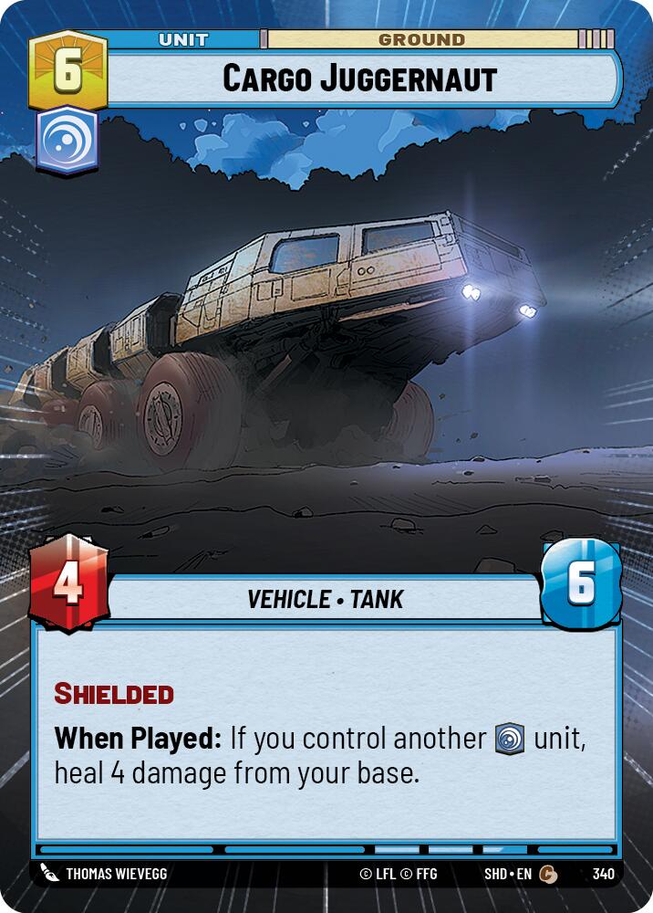 Cargo Juggernaut (340) (Hyperspace) (340) [Shadows of the Galaxy]