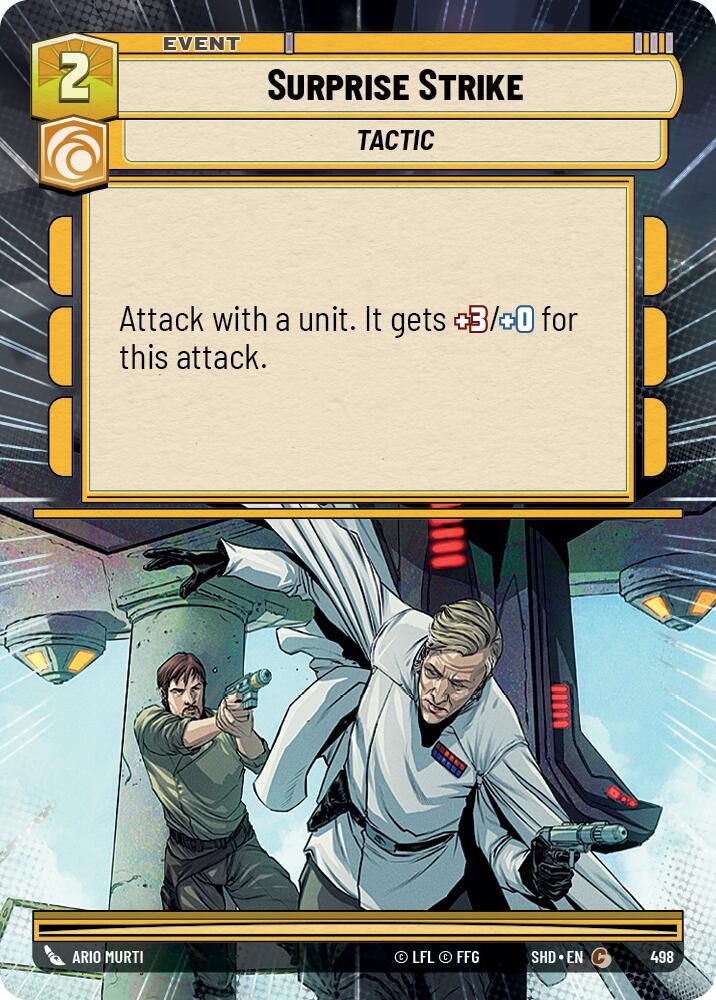 Surprise Strike (498) (Hyperspace) (498) [Shadows of the Galaxy]
