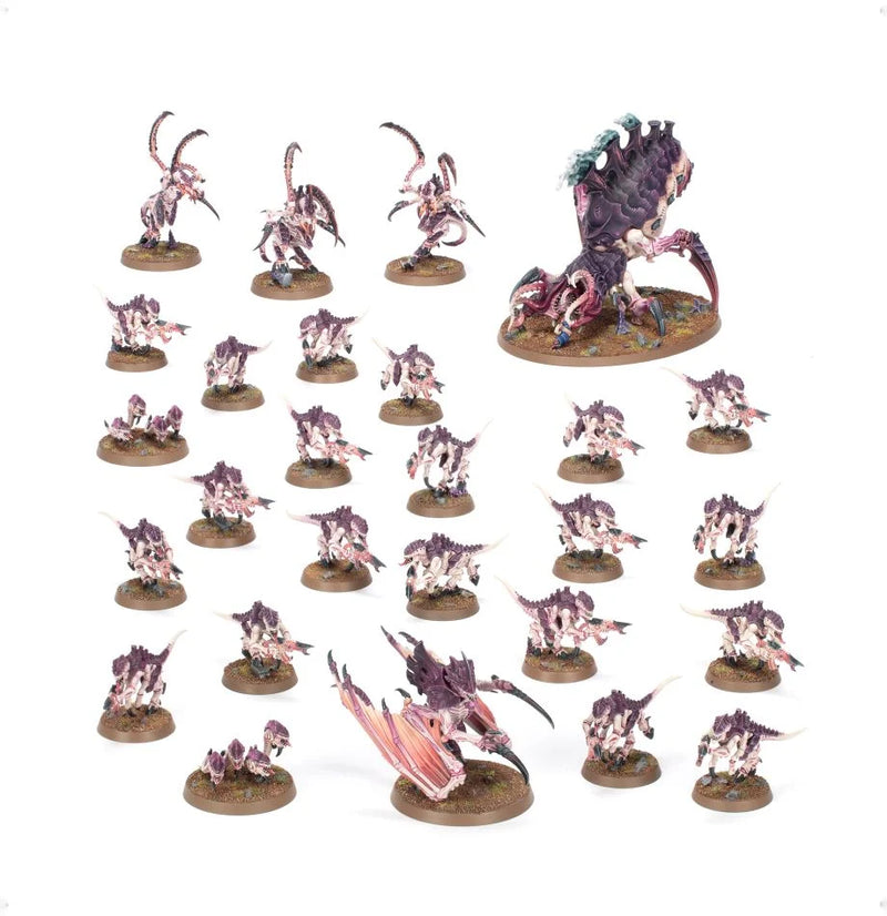 Warhammer 40k Tyranid Termagants and Ripper Swarm and Paint Set - Guardian  Games