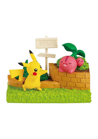 Re-Ment Pokemon Blind Box: Garden Afternoon Sunlight Through Trees