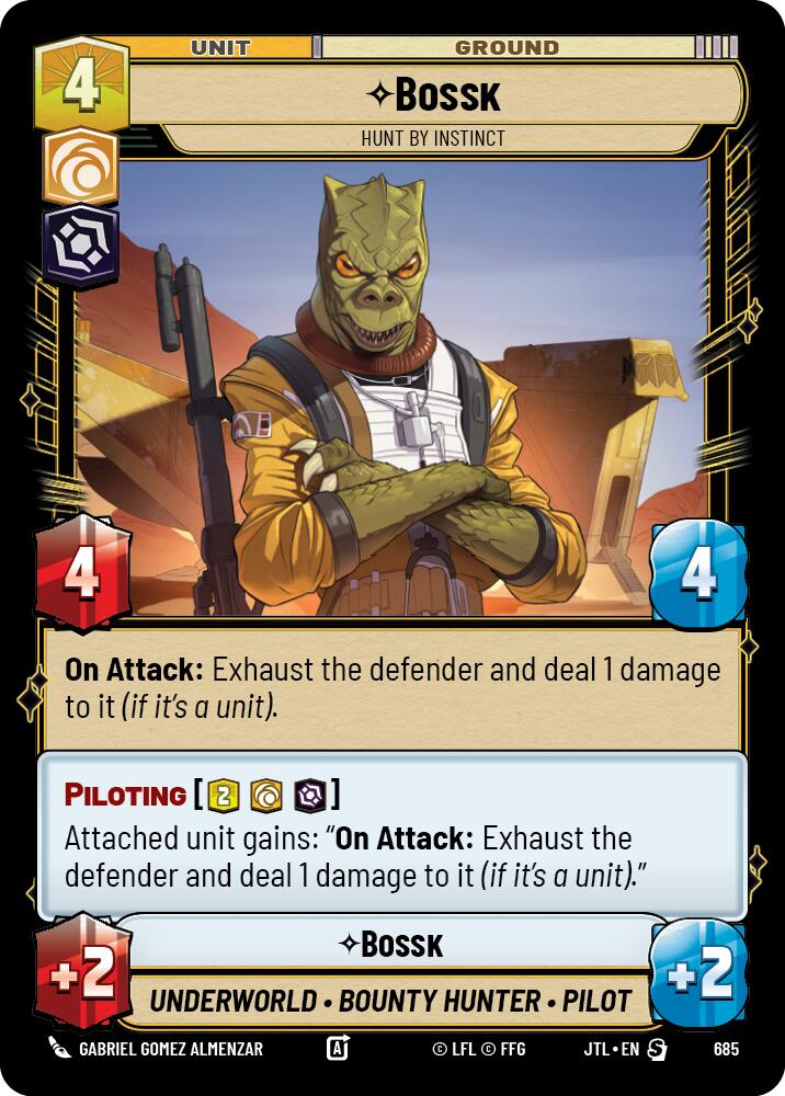 Bossk - Hunt By Instinct (685) (685) [Jump to Lightspeed]