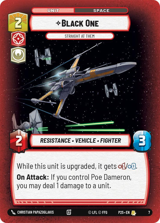Black One - Straight At Them (7) (7) [Store Showdown Promos]