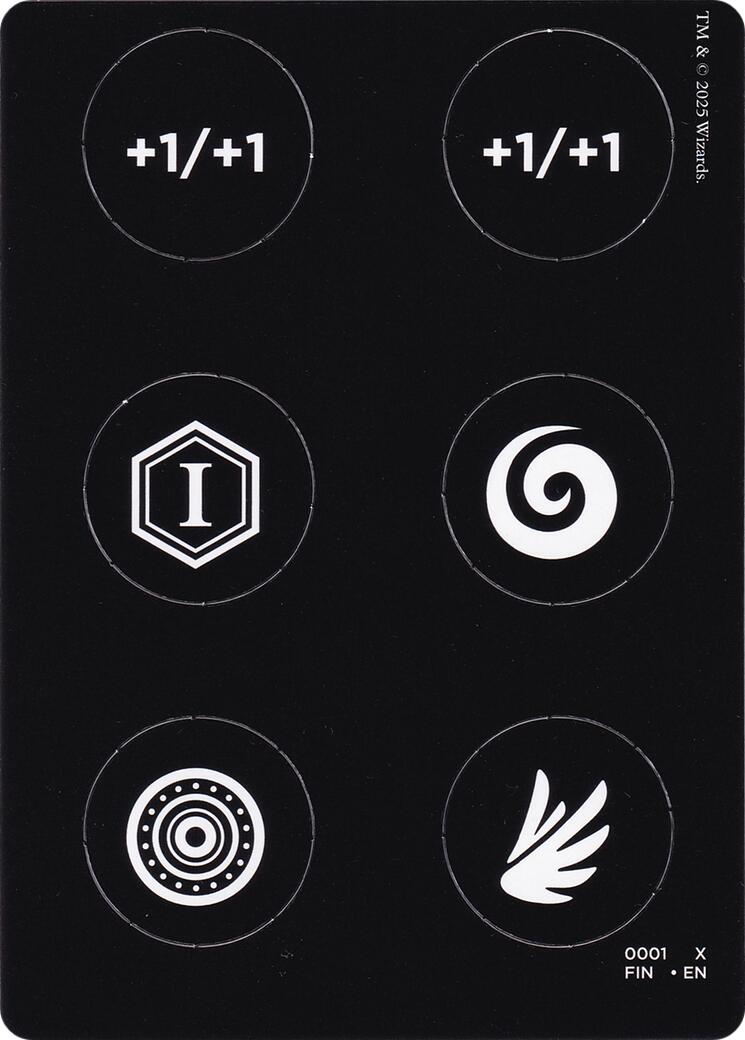 Punch Card Tokens (0001 // 0002) [FINAL FANTASY Tokens]