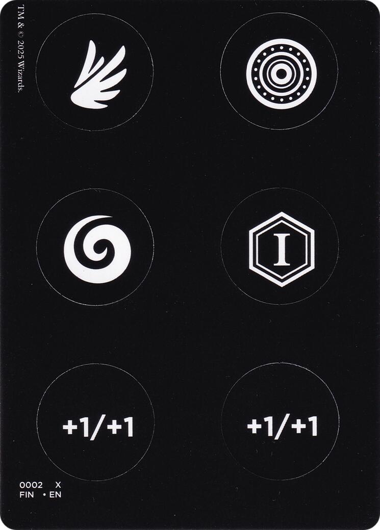 Punch Card Tokens (0001 // 0002) [FINAL FANTASY Tokens]