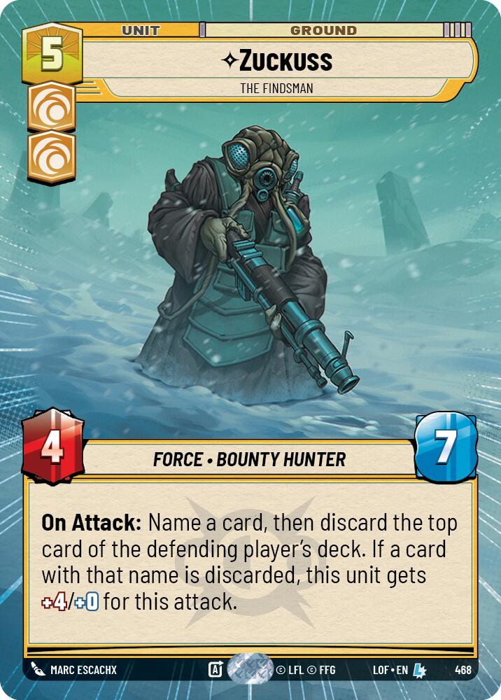 Zuckuss - The Findsman (468) (Hyperspace) (468) [Legends of the Force]