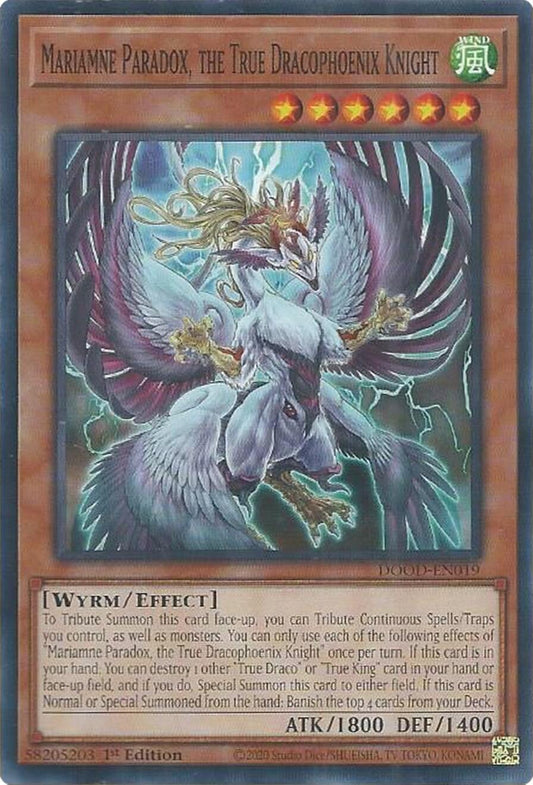 Mariamne Paradox, the True Dracophoenix Knight [DOOD-EN019] Common