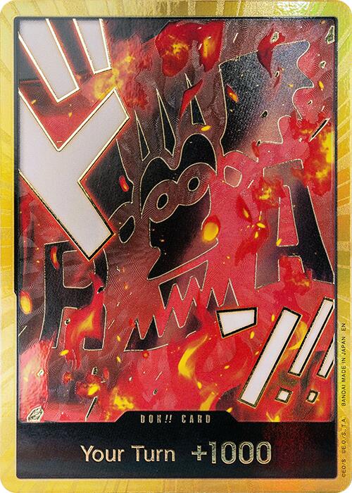 DON!! Card (Dragon) (Gold) [Premium Booster -The Best- Vol. 2]