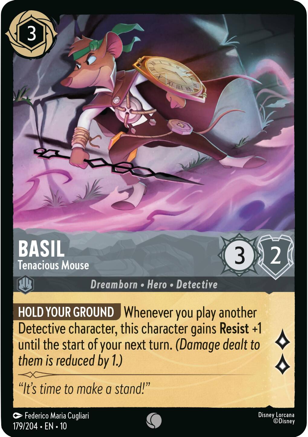 Basil - Tenacious Mouse (179/204) [Whispers in the Well]