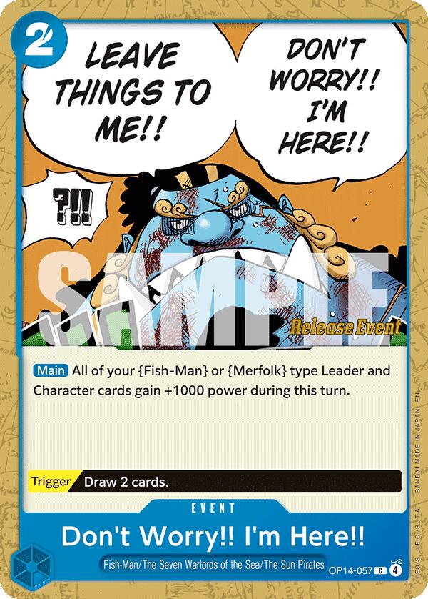 Don't Worry!! I'm Here!! [The Azure Sea's Seven Release Event Cards]