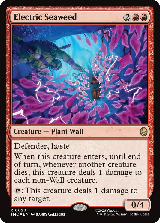 Electric Seaweed (Surge Foil) [Teenage Mutant Ninja Turtles Commander]
