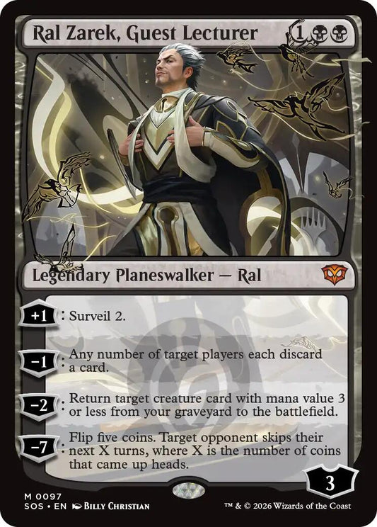 Ral Zarek, Guest Lecturer [Secrets of Strixhaven Promos]